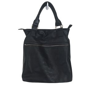 Black Modern Rebel Rectangular Zipper Bag